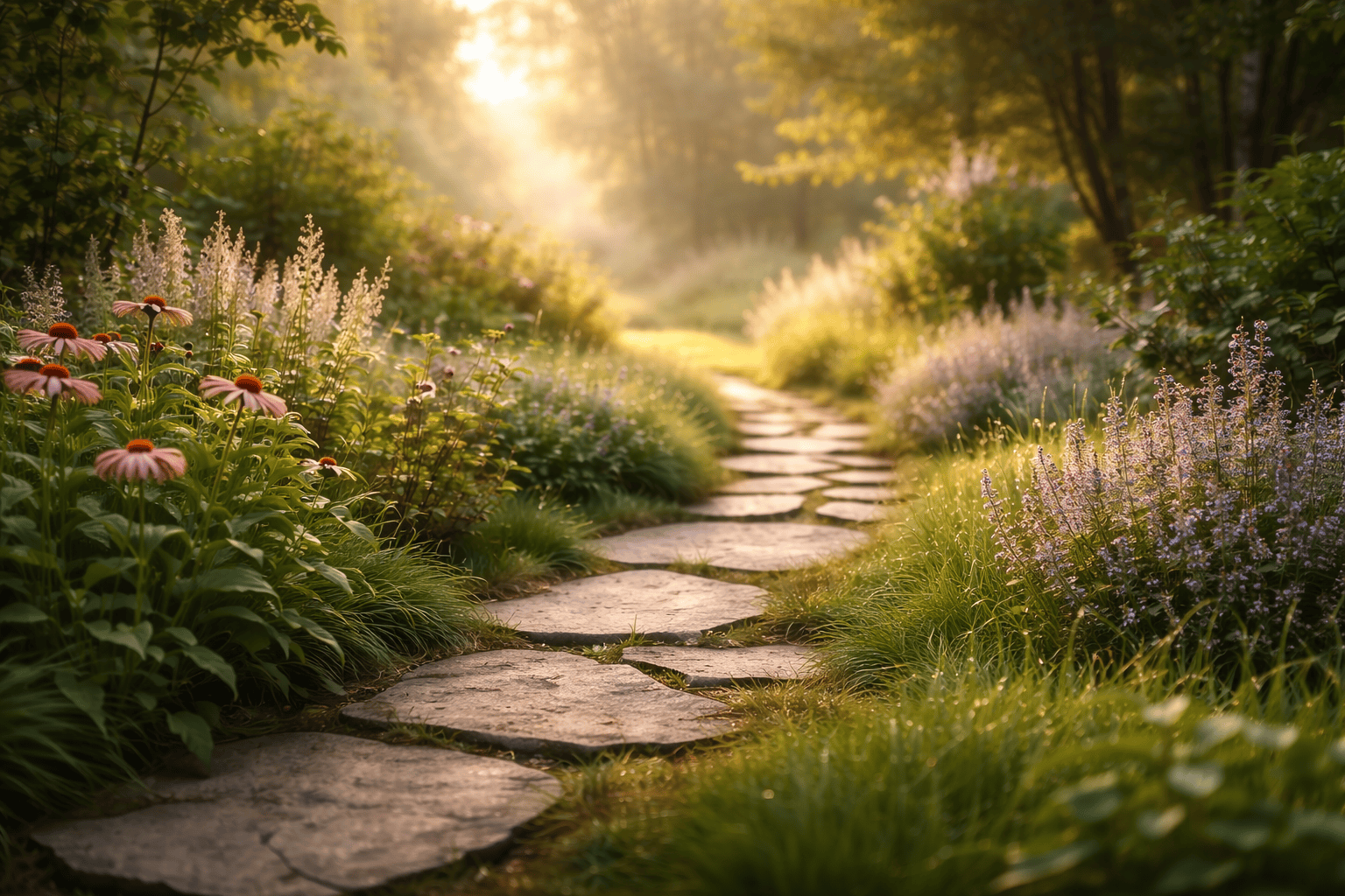 Walking the Garden Path