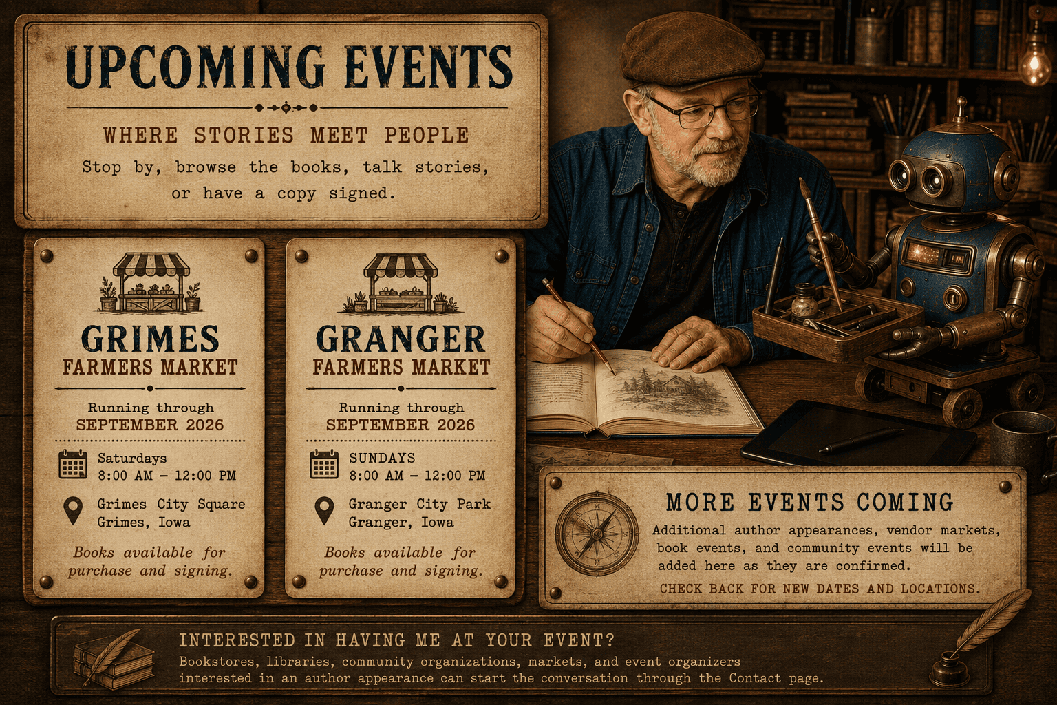 Upcoming events image